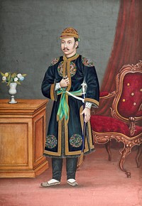 A Nepalese Official (Perhaps Prime Minister Bhimsen Thapa, served 1806-1837)