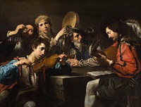 A Musical Party by Valentin de Boulogne