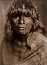 A Hopi Man by Edward Sheriff Curtis