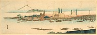 Sumida River Scene by Utagawa Kuniyoshi