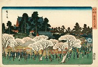 Kinryūzan Temple by Utagawa Hiroshige