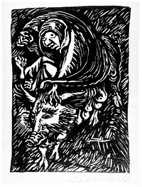 The witch Baubo by Ernst Barlach