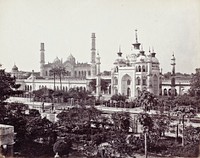 Tomb of Zinat Algiya in the Husainabad Imambara Complex by Samuel Bourne