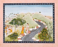 The Emergence of Kaushiki, Folio from a Devimahatmya (Glory of the Goddess)