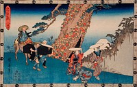 Act VIII: Konami's Bridal Journey by Utagawa Hiroshige