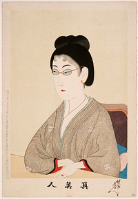 Eyeglasses by Toyohara Chikanobu