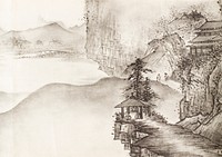 Landscape by After Sesshū Tōyō