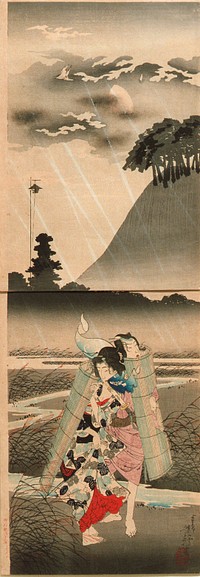 A Rustic Genji by Tsukioka Yoshitoshi