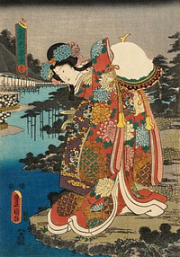 Red by Utagawa Kunisada