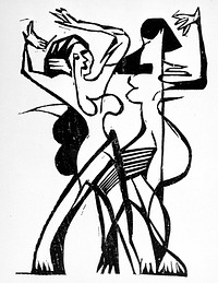 Dance by Ernst Ludwig Kirchner