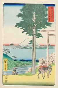 Mt. Rokuso in Kazusa Province by Utagawa Hiroshige