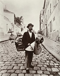 Marchand Abat-Jours by Eugène Atget