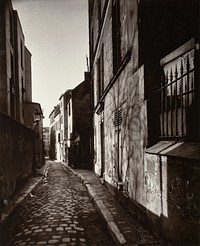 Rue St. Rustique, March 1922 by Eugène Atget