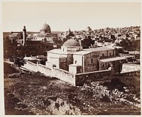 Eglis St. Anne, Bue Generale De Jerusalem #255 by Félix Bonfils