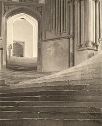 A Sea Of Steps -- Wells Cathedral by Frederick H Evans