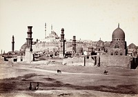 Tombs In Southern Cemetary, Cairo by Francis Frith