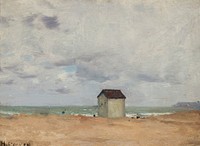 The Beach at Trouville by Henri Gervex