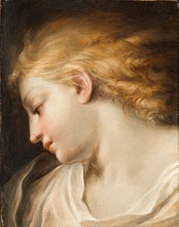 Head of an Angel by Roman School and Antonio Cavallucci