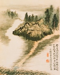 Landscape by Shitao