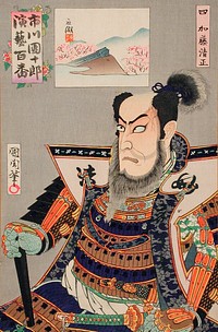 Katō Kiyomasa by Toyohara Kunichika