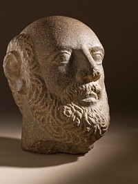 Head of Middle-Aged Man