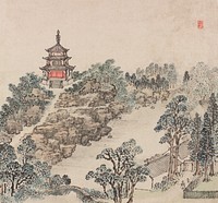 Paintings of Zhi Garden [Zhi Yuan Tu] by Zhang Hong