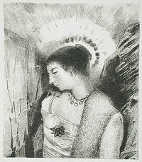 Voici la Bonne Déesse by Odilon Redon