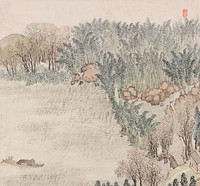 Paintings of Zhi Garden [Zhi Yuan Tu] by Zhang Hong