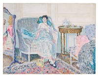 In the Boudoir by Frederick Carl Frieseke