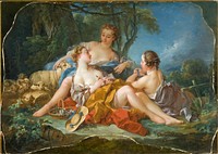 Les Confidences Pastorales by François Boucher