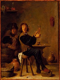 The Smoker by David Teniers the Younger  Antwerp 1610 1690