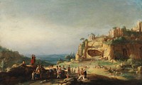 Arcadian Landscape by Bartholomeus Breenbergh