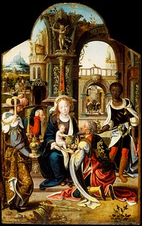 The Adoration of the Magi by Pieter Coecke van Aelst