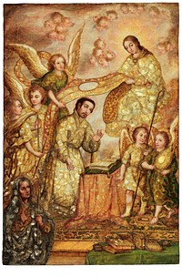 The Imposition of the Chasuble on Saint Ildephonsus (Imposición de la casulla a san Ildefonso) by Nicolás Correa