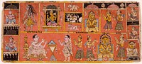 Various Heavens, Folio from a Samgrahanisutra (Book of Compilation)