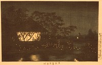 The Koromo River Below the Temple Tennōji by Kobayashi Kiyochika