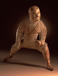 Funerary Sculpture of a Wrestler