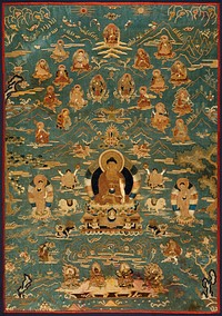 Shakyamuni and the Eighteen Arhats