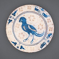 Dish with a Bird