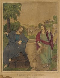 Christ at the Well by D W Kellogg  Co