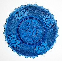 Cup Plate by Boston and Sandwich Glass Factory