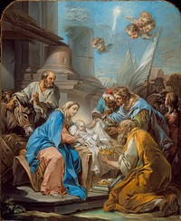 The Adoration of the Magi by Charles André Vanloo