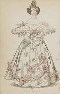 Fashion Plate, 'Ball Dress'