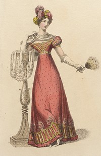 Fashion Plate, ‘Full Dress’ for ‘The Repositiory of Arts’ by Rudolph Ackermann