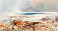 Hot Springs of the Yellowstone by Thomas Moran