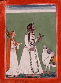 Sidh Sen (reigned 1684-1727) Dressed as Shiva