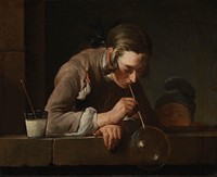 Soap Bubbles by Jean Baptiste Siméon Chardin