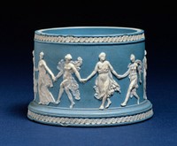 'Dancing Hours' Salt by Josiah Wedgwood  Sons Ltd, Emil Weddige, John Flaxman and Wedgwood