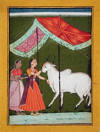 Bhairavi Ragini, First Wife of Bhairava Raga, Folio from a Ragamala (Garland of Melodies)