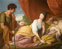 Cymon and Iphigenia by Benjamin West